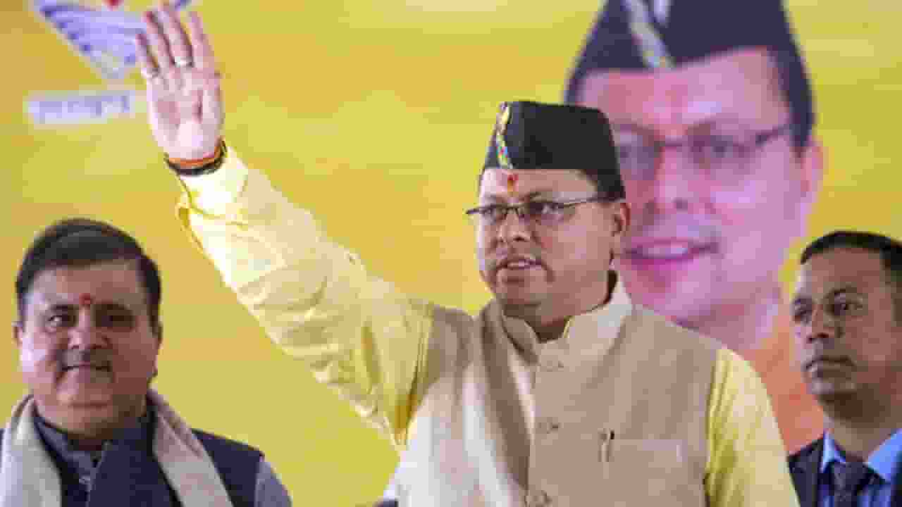 पेपर लीक मामले में धामी ने मानी छात्रों की मांग, बोले- होगी CBI जांच पुष्कर सिंह धामी । Photo Credit: PTI