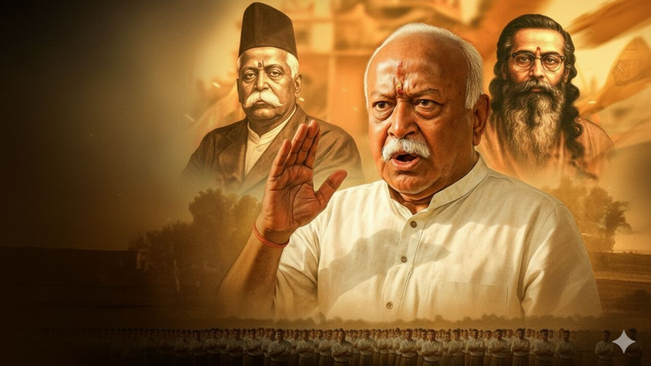 RSS: अपने प्रचारक को प्रधानमंत्री पद तक पहुंचाने वाले संगठन की कहानी mohan bhagwat and rss leaders