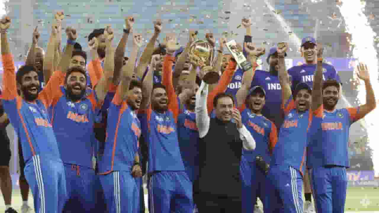 एशिया कप ट्रॉफी लेती तो कैसे लगती टीम इंडिया? Gemini ने दिखाया team india taking asia cup 2025