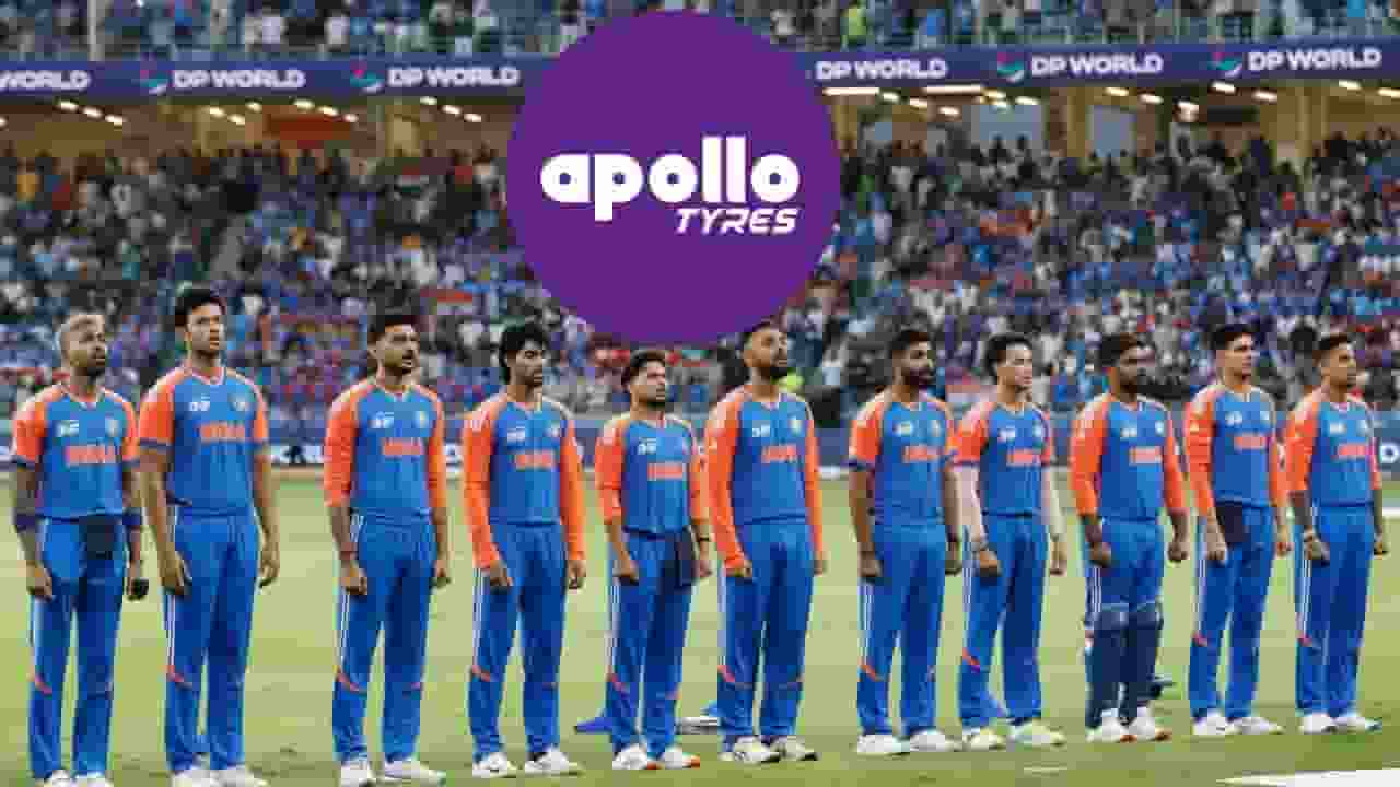 टीम इंडिया की जर्सी पर होगा अपोलो टायर्स का नाम, 579 करोड़ में हुई डील Apollo Tyres