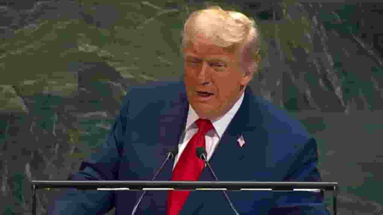 ट्रंप-मेलानिया के पैर रखते ही क्यों बंद हुआ एस्केलेटर? UN ने बताई वजह donald trump