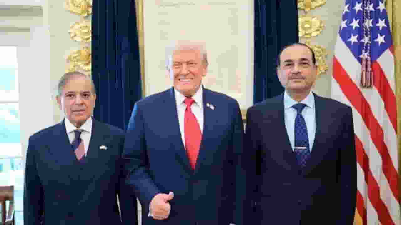 Shahbaz Sharif, Asim Munir and Donald Trump