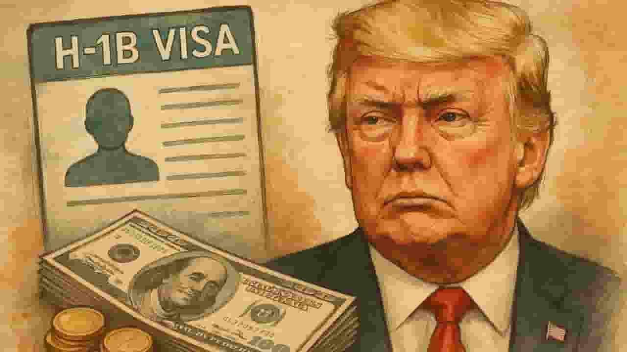 H-1B Visa: फीस बढ़ाकर कितना कमा लेंगे ट्रंप, आंकड़े से गणित समझिए H-1B Visa.